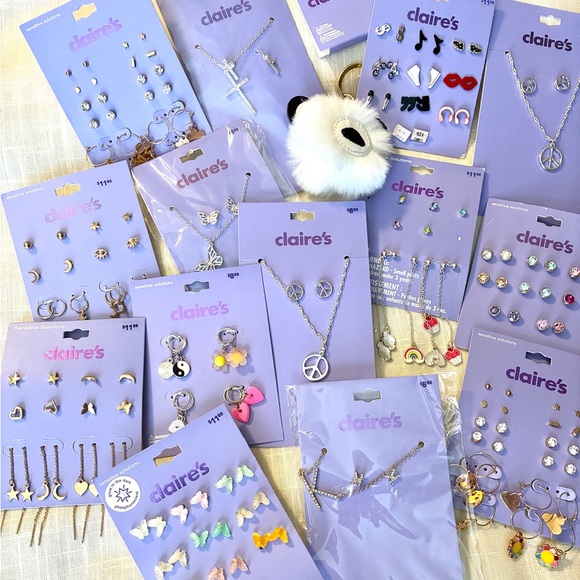 SALE 6 Claire's Earring Sets NEW Party Gifts Birthday Favors - Picture 2 of 6
